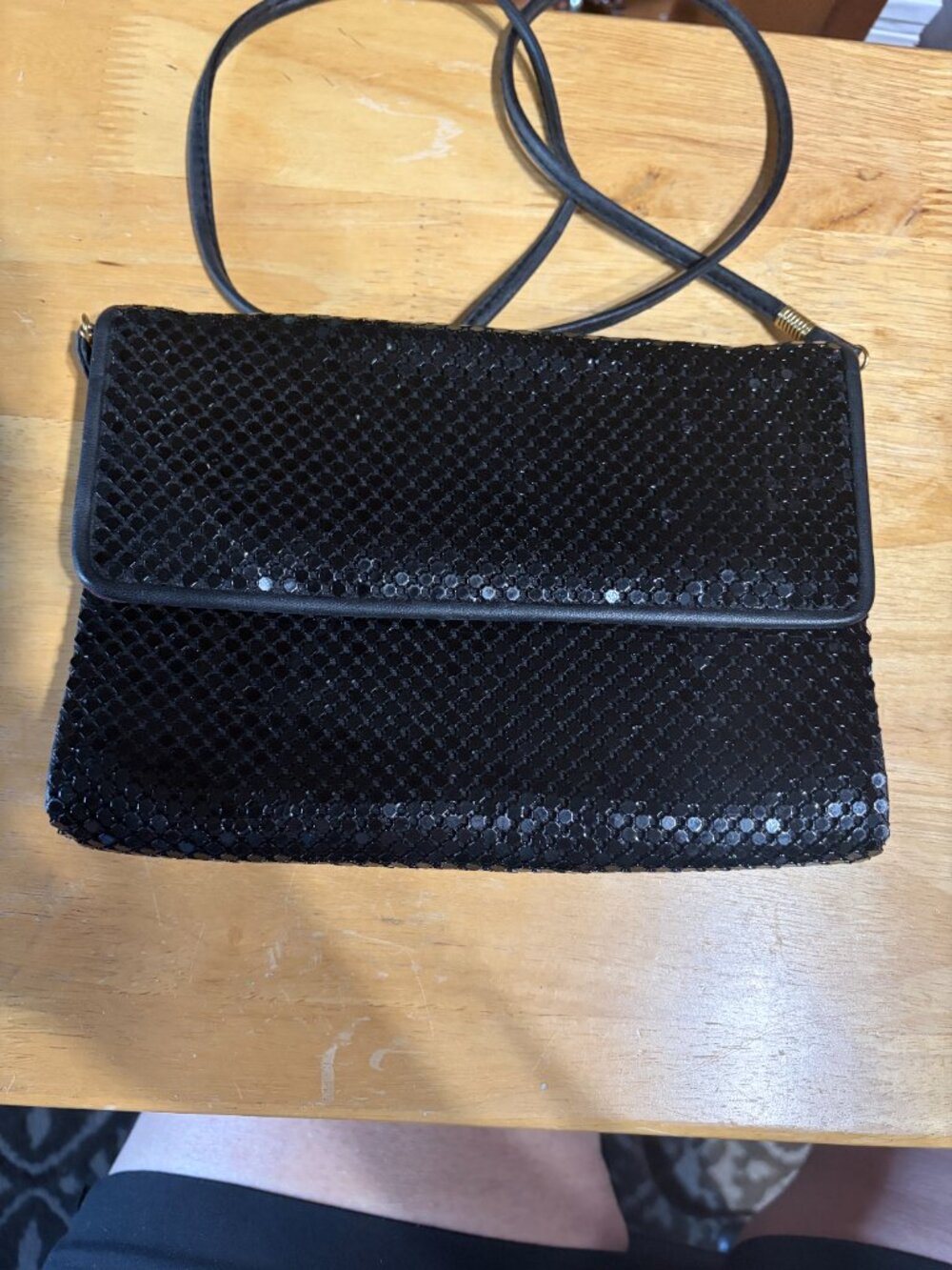 Whiting and Davis Shoulder Bag